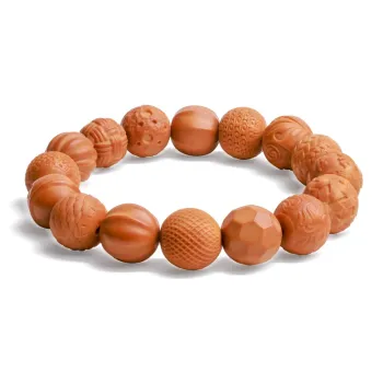MUSHENGYUAN Monkey Head Walnut Bracelets Unisex