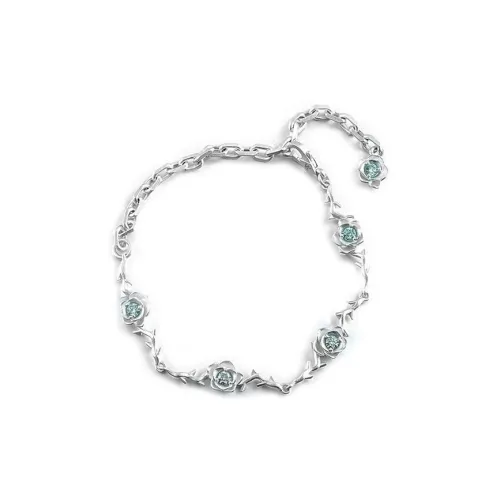 KING OF BLING Alloy, Synthetic Cubic Zirconia Bracelets Unisex