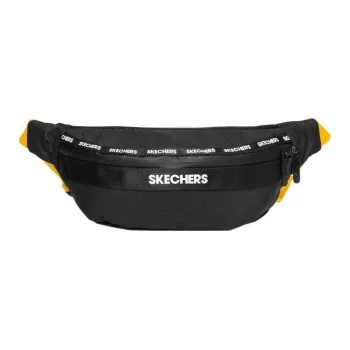 Skechers Fabric Crossbody Bag Sling Bag Fanny Pack Regular Unisex Black