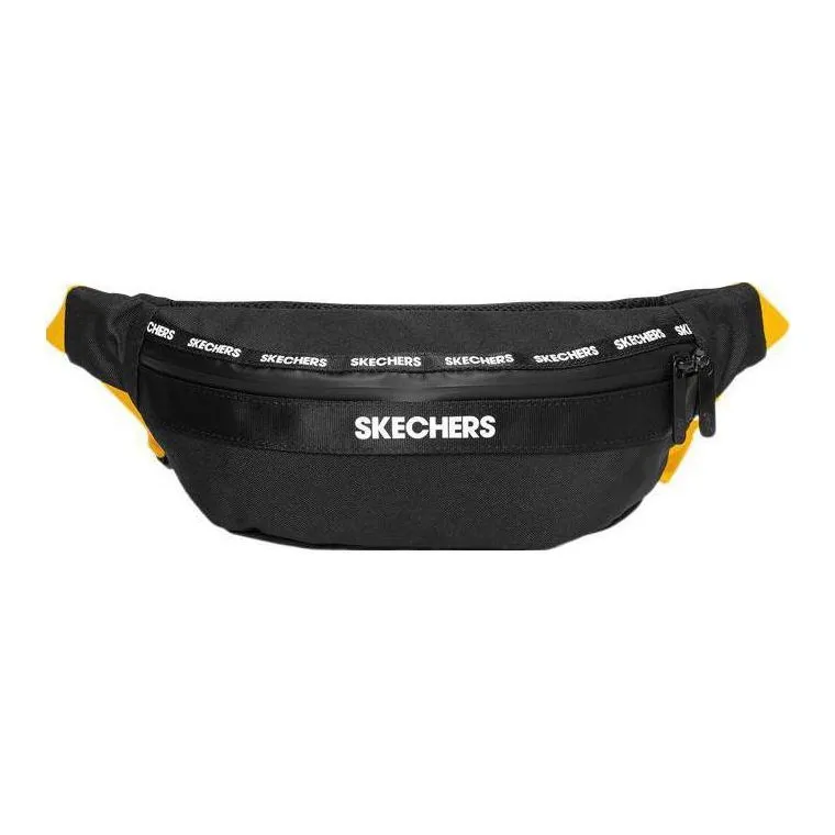 Skechers Fabric Crossbody Bag Sling Bag Fanny Pack Regular Unisex Black-0