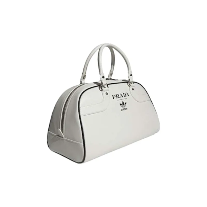 PRADA X Adidas Bowling Bag Without Shoes White-1