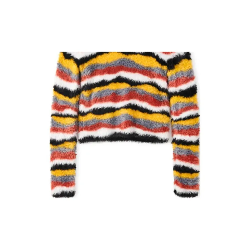 LOEWE Multicolour Stripe Knit Sweater-5