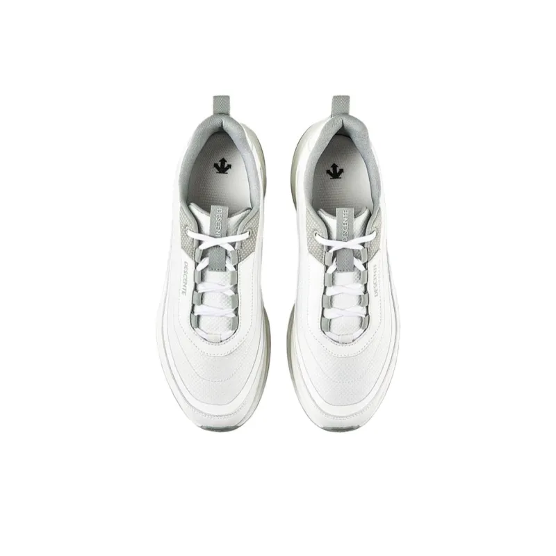 DESCENTE RUNNING Anti Slip Wear Resistant Low Top Running Shoes Women's White-4