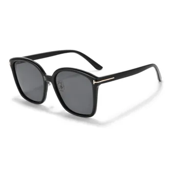 Sagawa TR/Memory Plastic Round Sunglasses Unisex