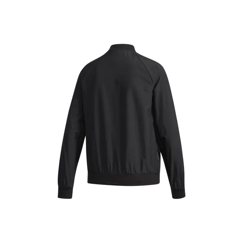 Adidas WB BOMBER Jackets Coats Women's Black/White-1