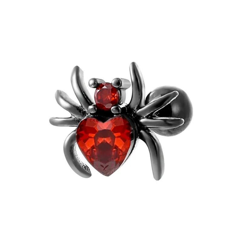 MISS XIA JWY Titanium Steel Stud Earrings Women's-0
