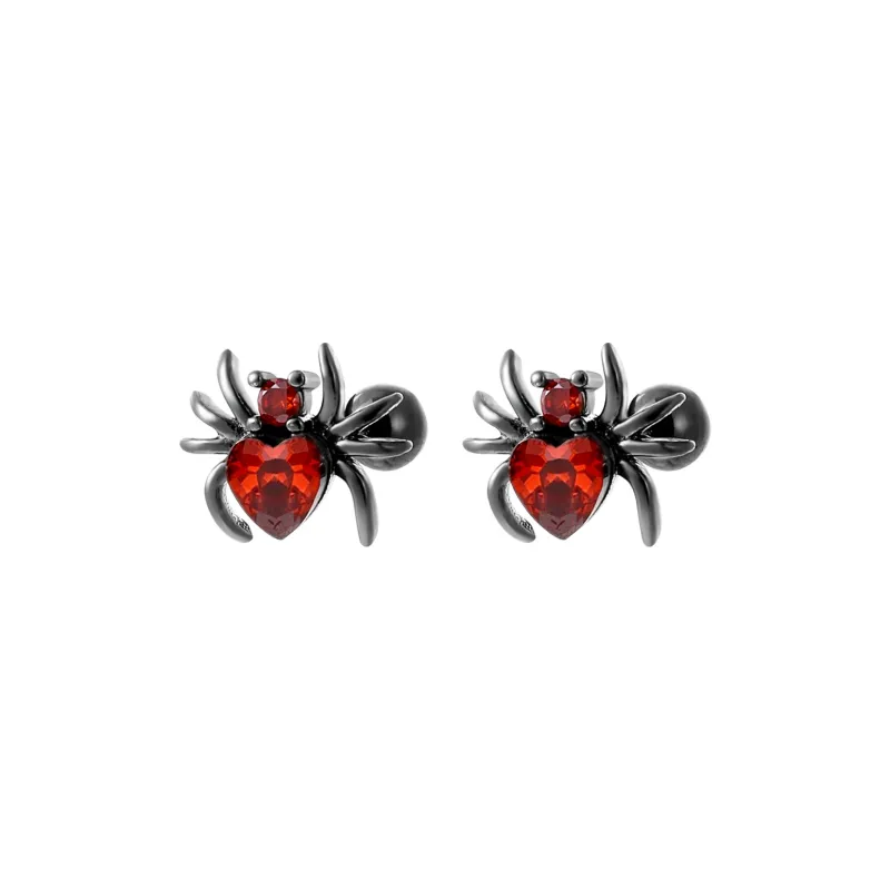 MISS XIA JWY Titanium Steel Stud Earrings Women's-7