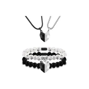 Welcome To The Treasure Colored Glaze Bracelets Unisex