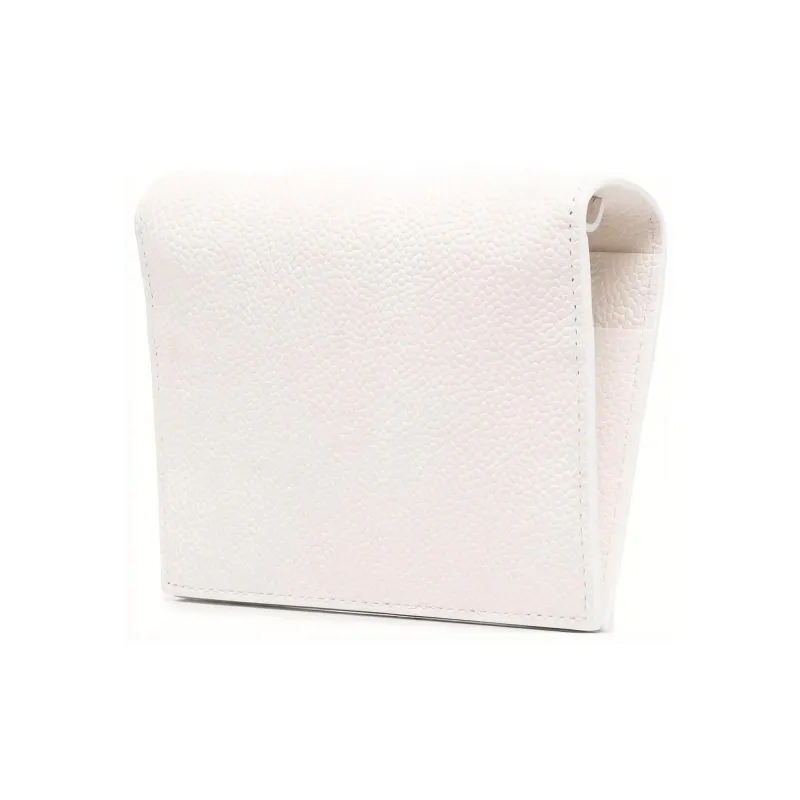 THOM BROWNE Diagonal Stripe Strapped Card Holder-3