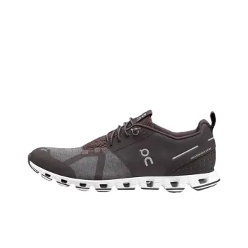On Running Slip Resistant Low Top Running Shoes Men's Taupe