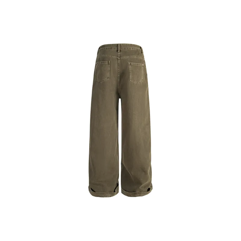CUWU Jeans Unisex Army Green-5