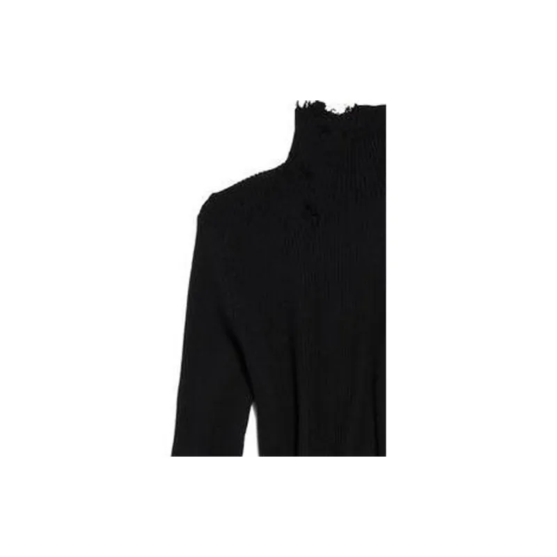 Balenciaga Long Sleeved Dresses Women's Black-2