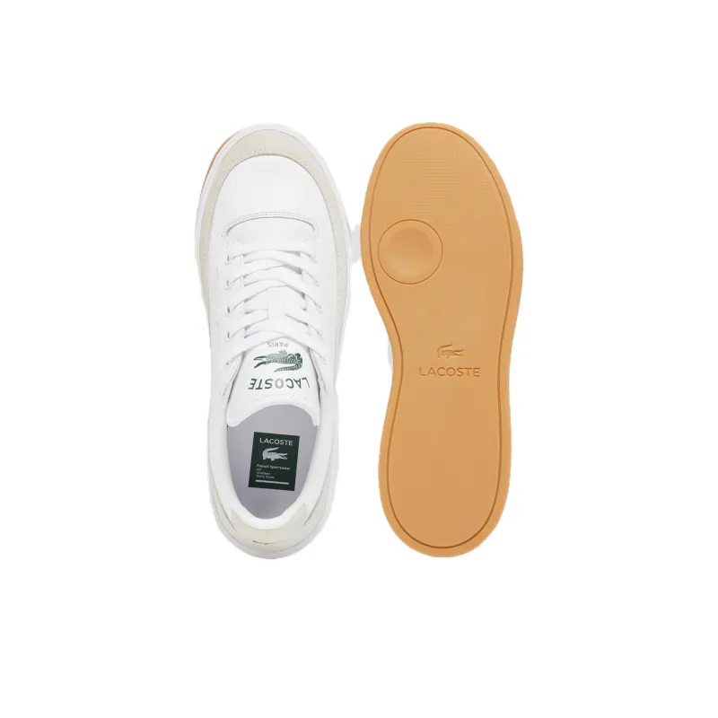 LACOSTE G80 Club Low Top Skateboard Shoes Men's White-4
