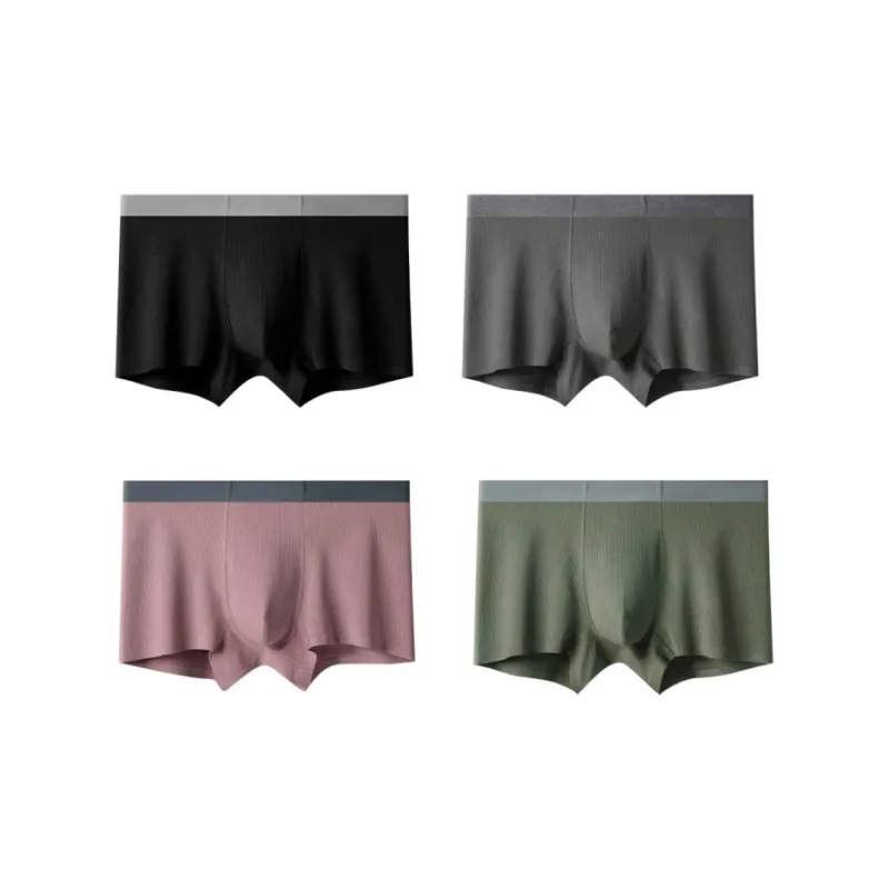 Qiao Ni Tong Underpants Men's 4 Pack-5