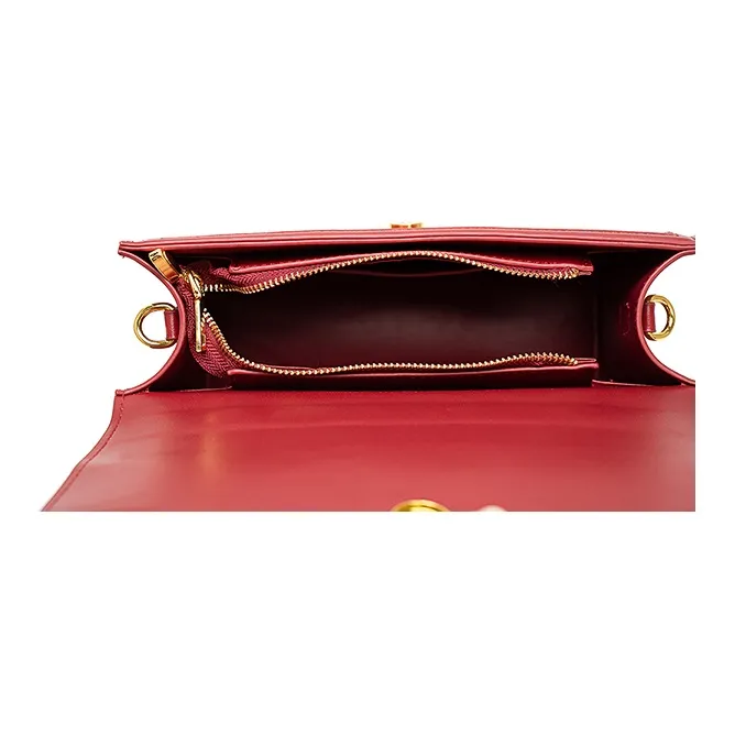 Vigno Synthetic Leather One Shoulder Handbags Regular Women's Red-9