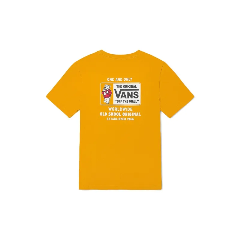 Vans T Shirts Unisex Yellow-1