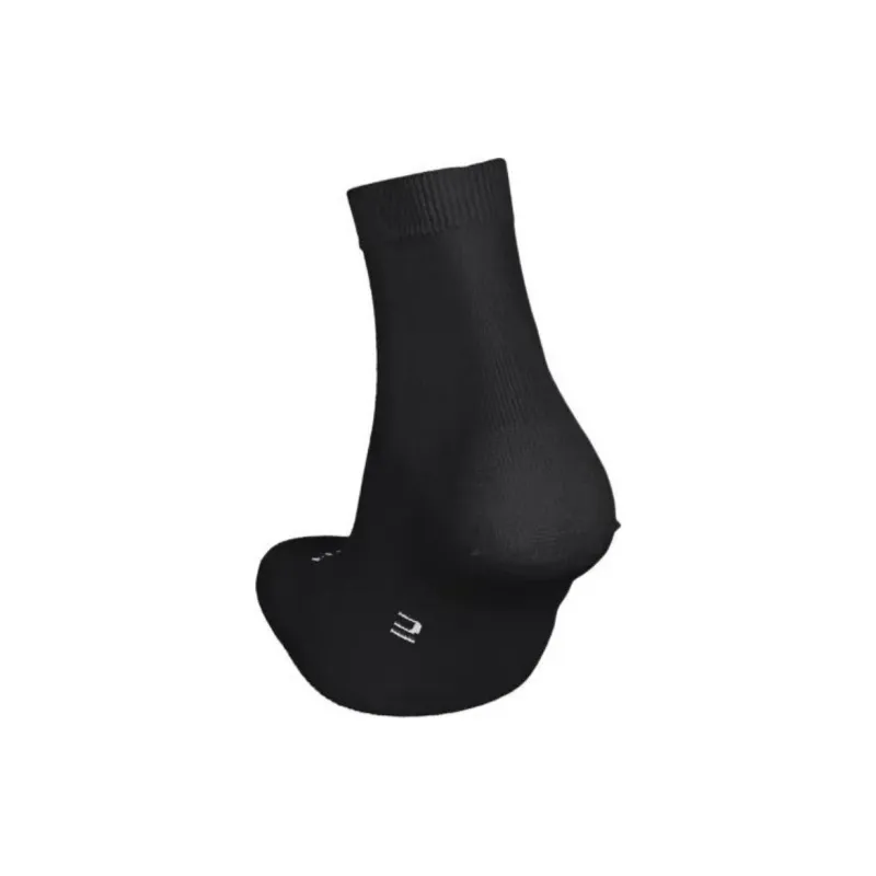DECATHLON 500 Series RUN Running Socks Unisex 1 Pack Smoky Black/Carbon Gray-1