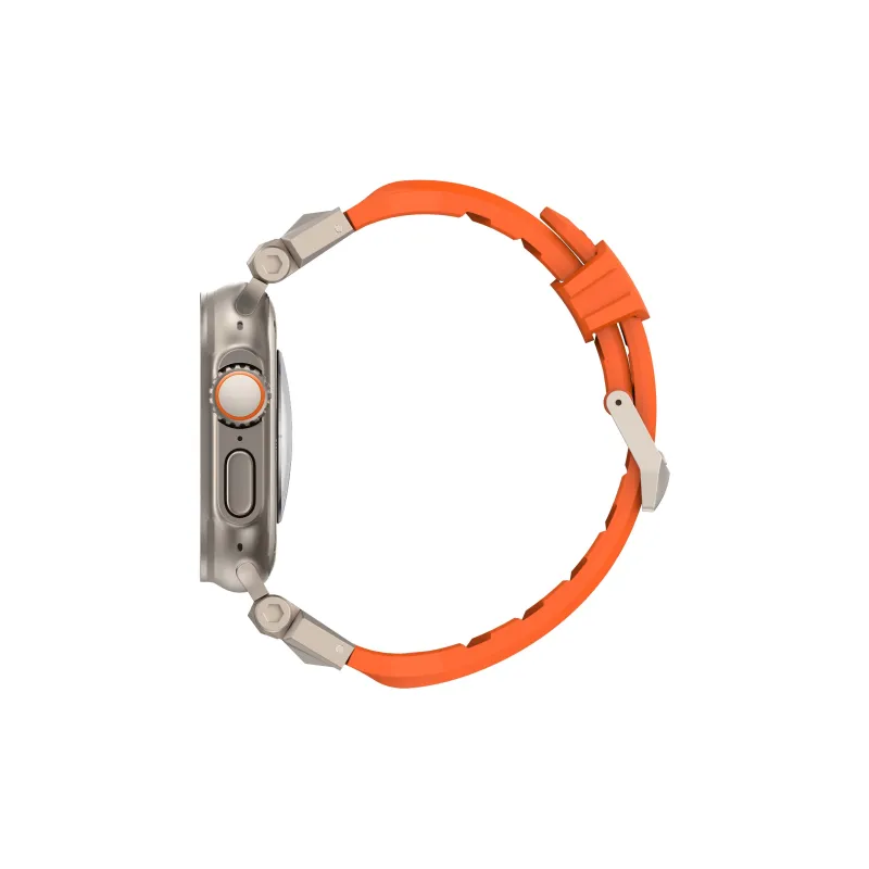 IWabcertoo Watch Band Apple Compatibility Silicone Material-2