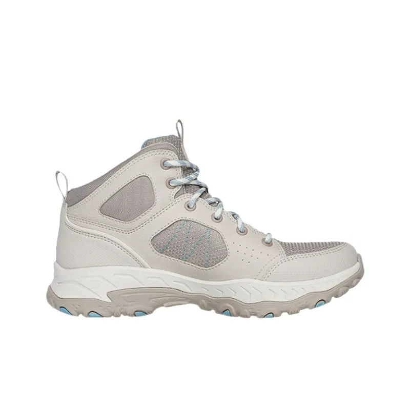 Skechers OUTDOOR Anti Slip And Wear Resistant Warm Mid Top Outdoor Shoes Women's Beige Brown-1