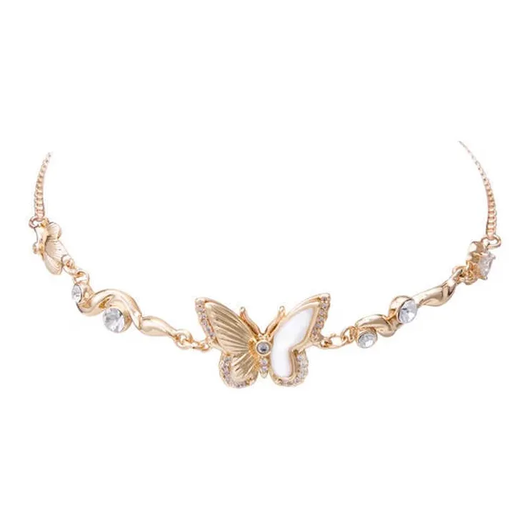 KING OF BLING Alloy, Mother Of Pearl, Zircon Bracelets Unisex-0