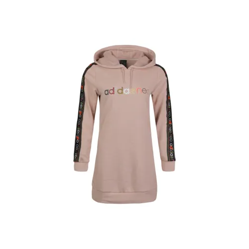 Adidas Neo FARM HDY DRSS Long-Sleeved Dresses Women's Pearl Pink