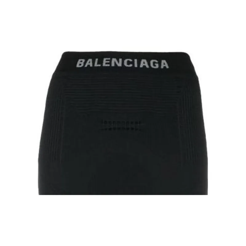 Balenciaga Leggings Women's Black-4