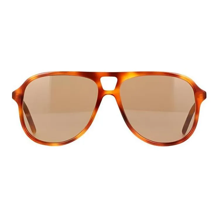 GUCCI Aviator Sunglasses Women's Tortoiseshell-1
