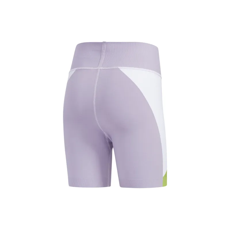 Adidas Primeknit Sports Shorts Women's Light Purple-1