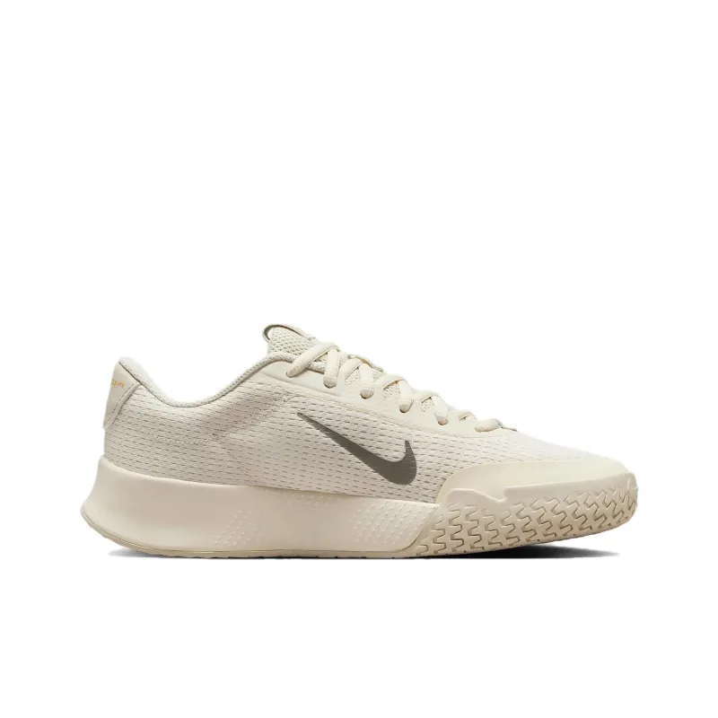 Nike Court Vapor Lite 2 Abrasion Resistant Low Top Tennis Shoes Women's Beige-1