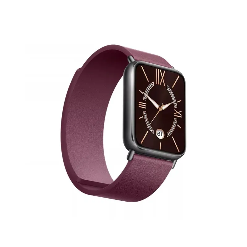 Penc Iwatch Watch Band Xiaomi Compatibility Genuine Leather Material-0