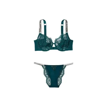 Victoria's Secret Underwear Set Women's Dark Green