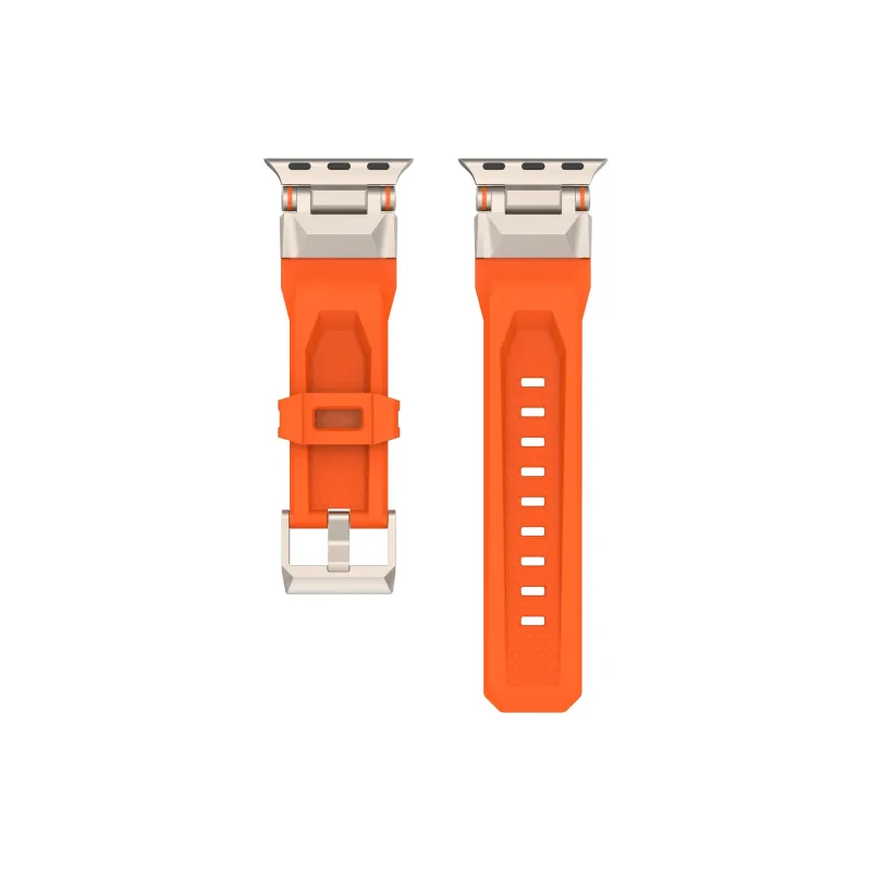 IWabcertoo Watch Band Apple Compatibility Silicone Material-3