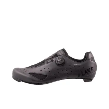 LAKE Anti-Slip And Wear-Resistant Lightweight Low-Top Cycling Shoes Unisex Black