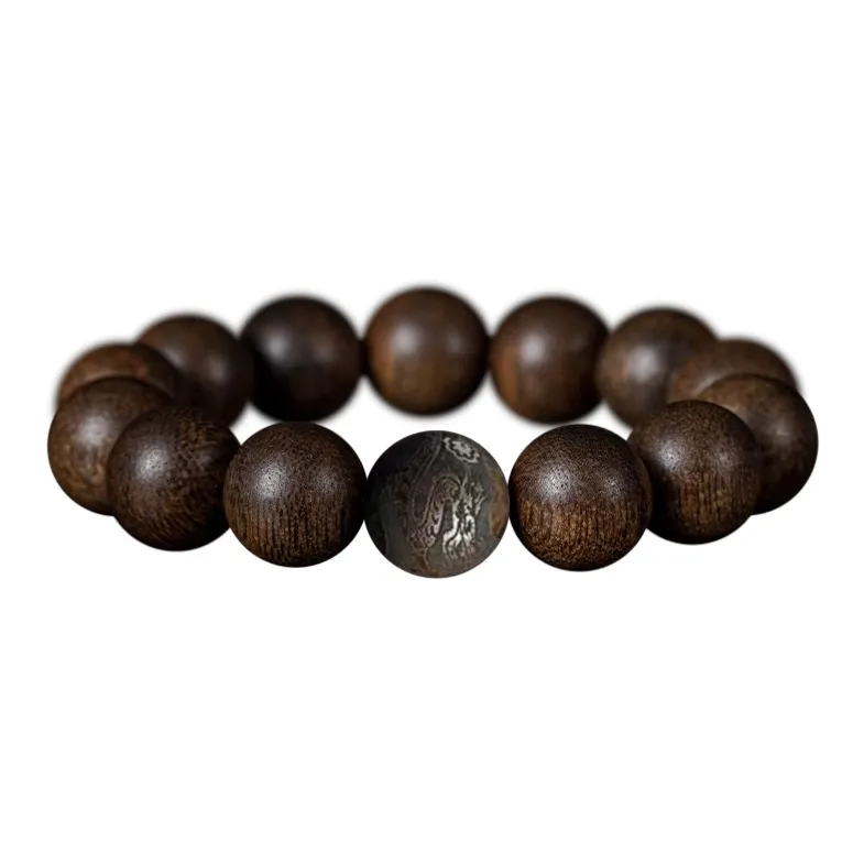 DALONG Aromatic Agarwood Bracelets Unisex-17