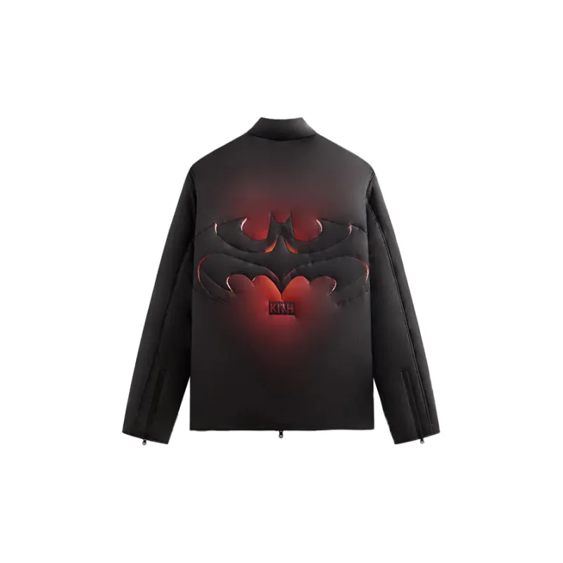 KITH X Batman Brixton Quilted Puffed Jacket-1