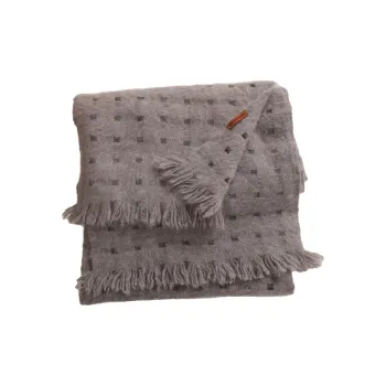 Lagur Fox Fur Cashmere Knit Scarves Women's