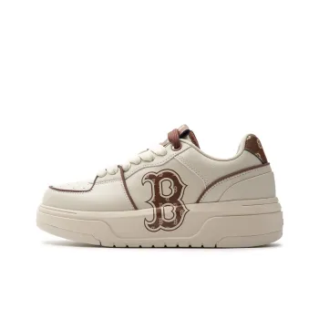 MLB Cushioning Low Top Casual Shoes Unisex Beige Brown