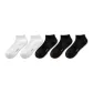 [Ankle Socks]White 2+Black 3