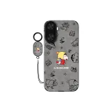 Black Yangba Gray-Backpack New Kid H+Pendant Lanyard