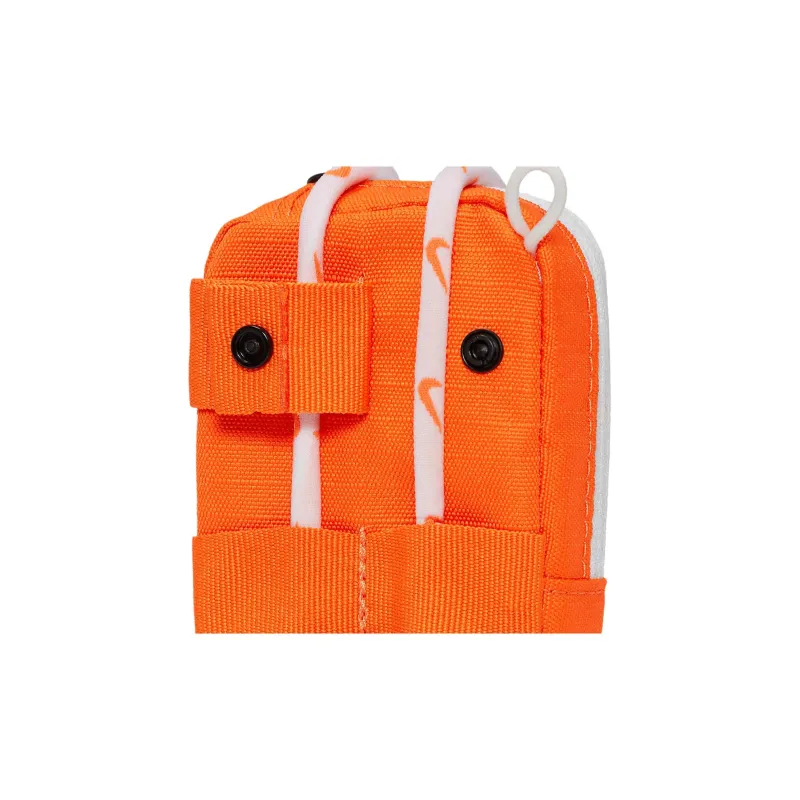 Nike Polyester Lanyard Shoulder Bag Crossbody Bag Regular Unisex Safety Orange & White-3