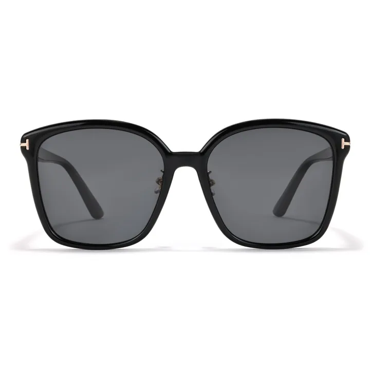 Sagawa TR/Memory Plastic Round Sunglasses Unisex-1
