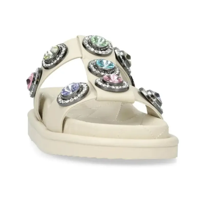 Kurt Geiger London Orson Crystal-embellished Slides-3