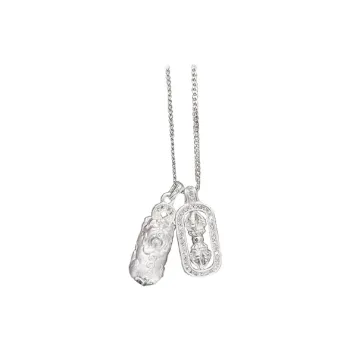 RURA S990 Fine Silver Necklaces Women's Silver