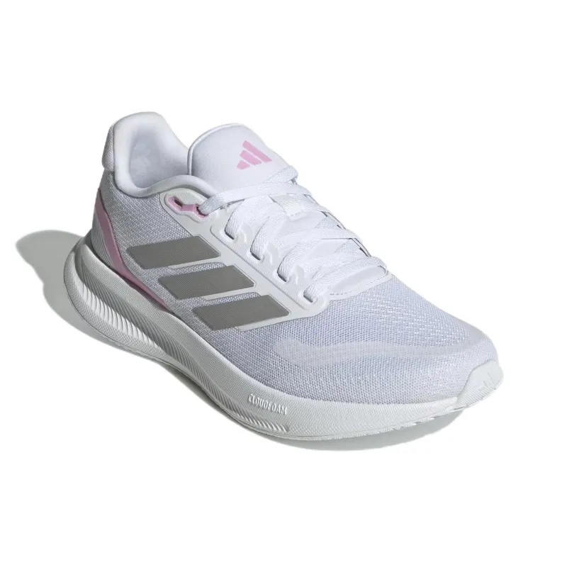 Adidas Runfalcon 5 Cloud White Grey Strata Core Black Women's-2