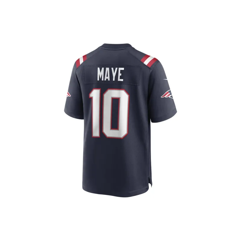 Nike Drake Maye New England Patriots Men's Nike Dri FIT Nfl Legend Jersey-1