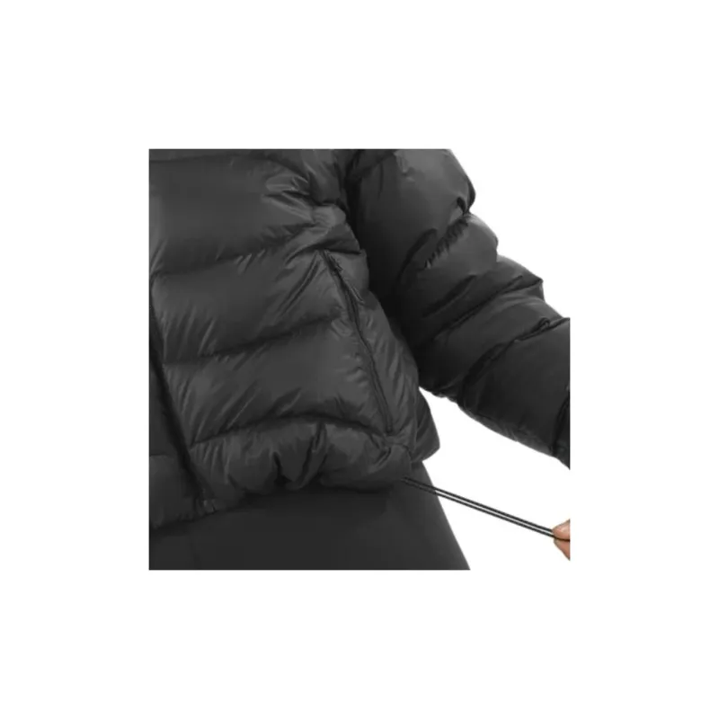 SALOMON OUTLINE NOVELTY DOWN Down Jacket Women's Pitch Black-2