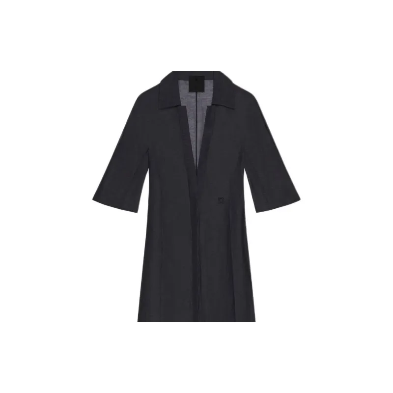 GIVENCHY FW24 Long Sleeved Dress Women's Black-3