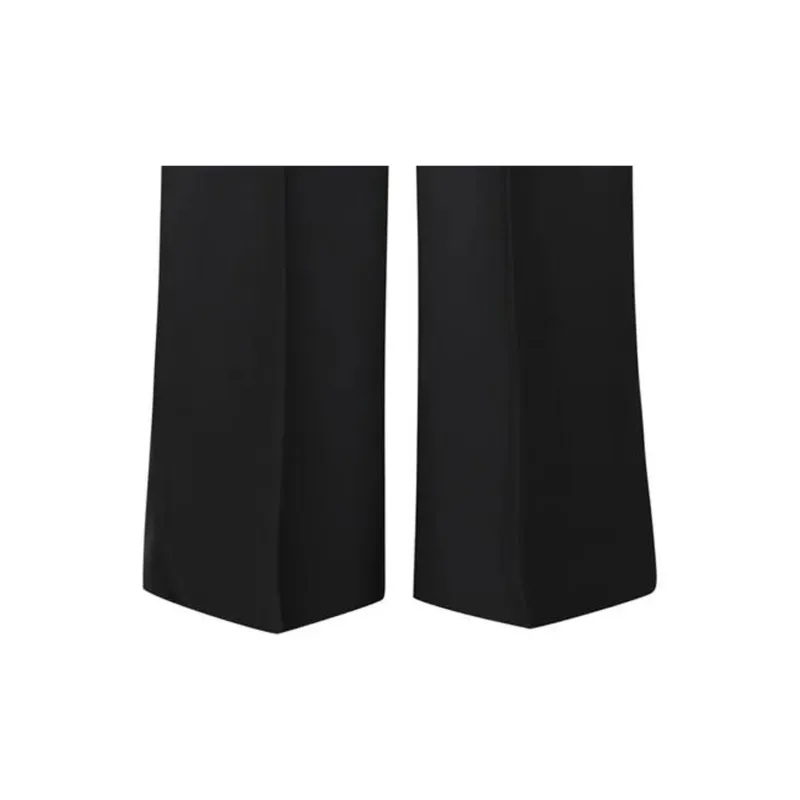Balenciaga Front Pleat Layered Trousers-2