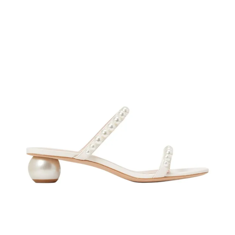Kate Spade Slide Slippers Women's White-1