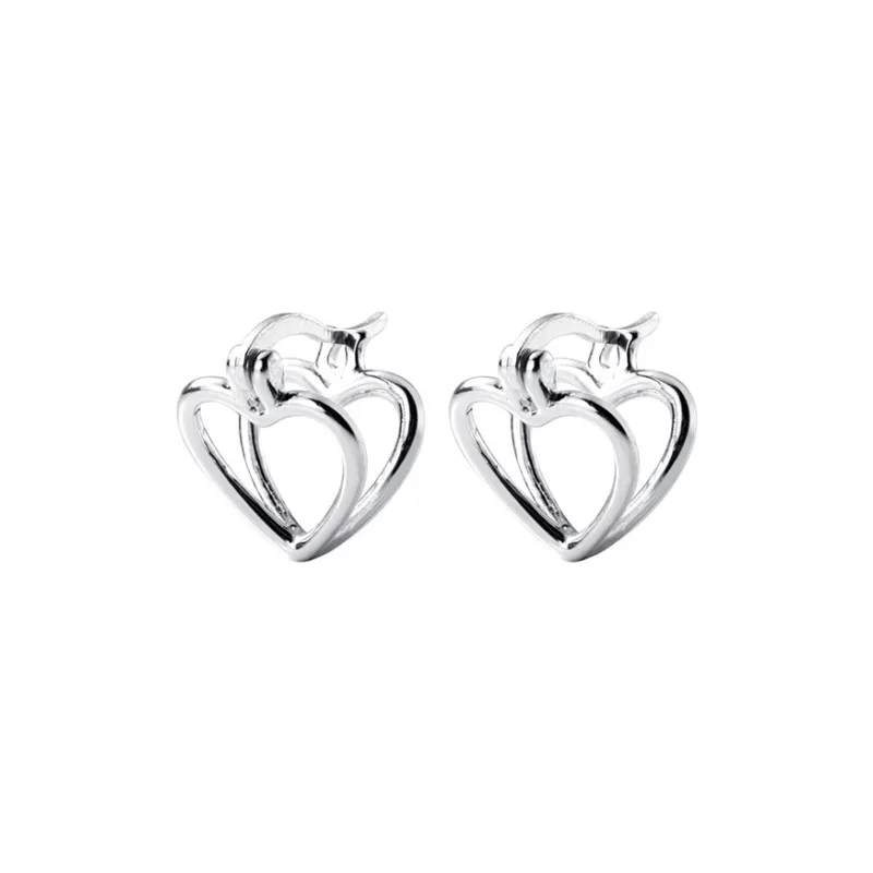Strange S925 Silver Stud Earrings Women's-0